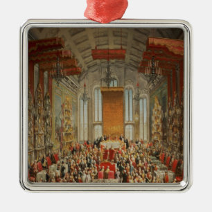Ornamento De Metal Banquete da coroação de Joseph II em Francoforte