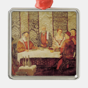 Ornamento De Metal Banquete dado por Bartolomeo Colleoni