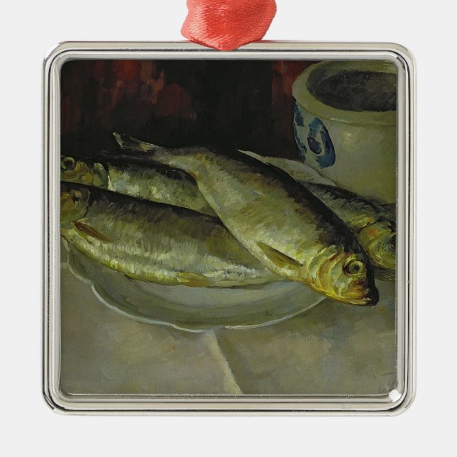 Ornamento De Metal Baptismo dos Chamberlains (Frente)