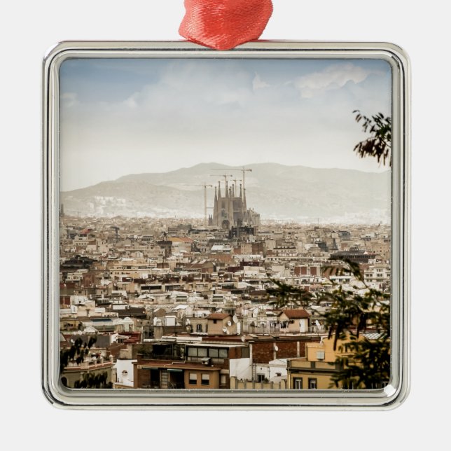 Ornamento De Metal Barcelona (Frente)