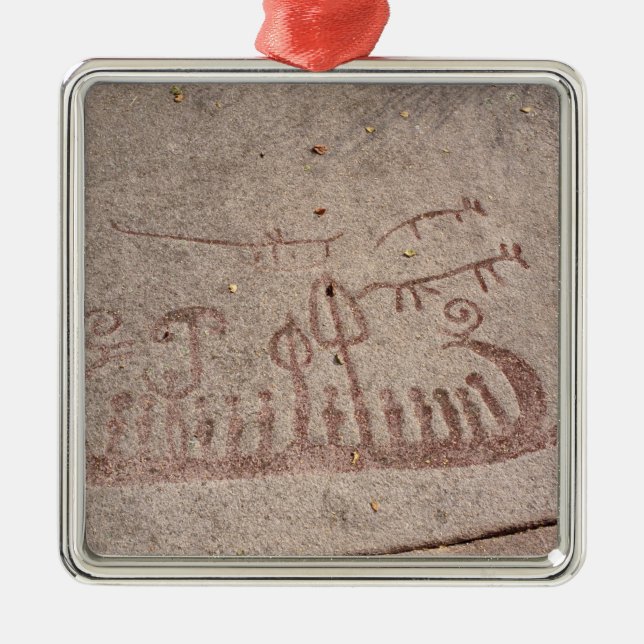 Ornamento De Metal Barco (Frente)