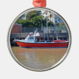 Ornamento De Metal Barco Charter High Flyer