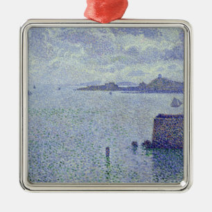 Ornamento De Metal Barcos de navigação em um estuário, c.1892-93