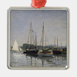Ornamento De Metal Barcos de prazer de Claude Monet  , Argenteuil,