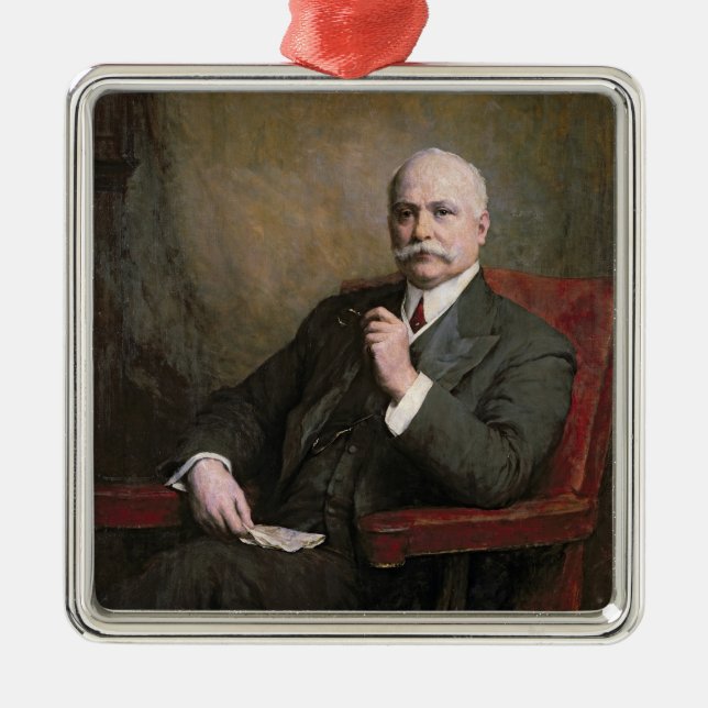 Ornamento De Metal Baronet do senhor Edward Hopkinson Holden Primeiro (Frente)