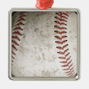 Ornamento De Metal Baseball