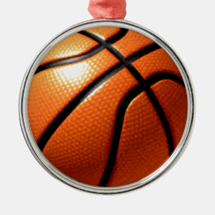 Ornamento De Metal Basquete