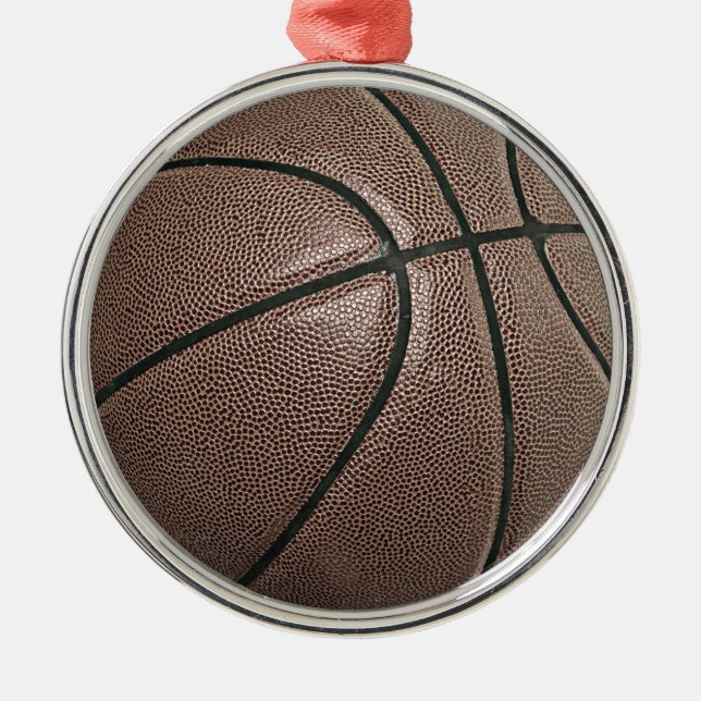 Ornamento De Metal Basquete (Frente)