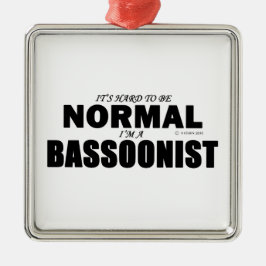 Ornamento De Metal Bassonista Normal