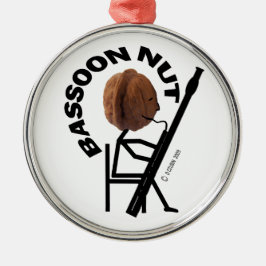 Ornamento De Metal Bassoon Nut