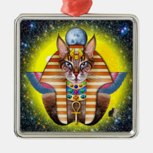 Ornamento De Metal Bastet