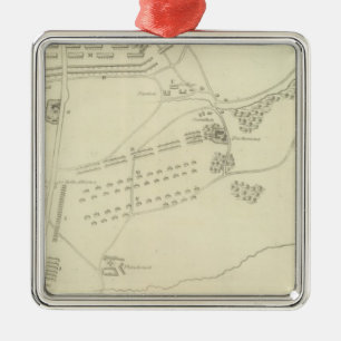 Ornamento De Metal Batalha de Waterloo em Bélgica