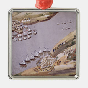 Ornamento De Metal Batalhas para as ilhas de Crete e de Samos, placa