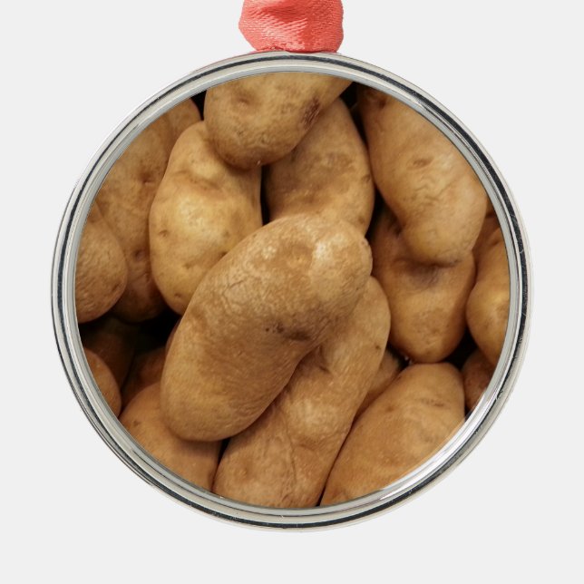 Ornamento De Metal Batatas (Frente)
