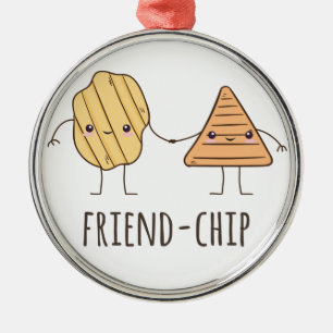 Ornamento De Metal Batatas fritas de batatas fritas fritas