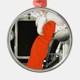 Ornamento De Metal batente de polkadots