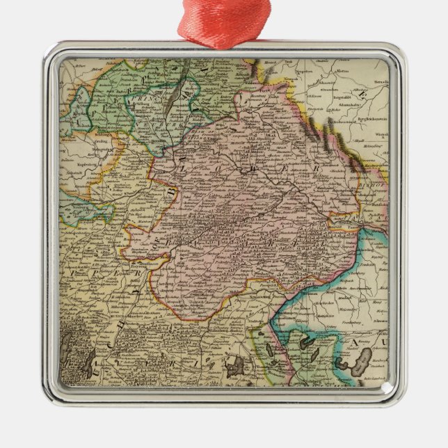 Ornamento De Metal Baviera apropriado (Frente)