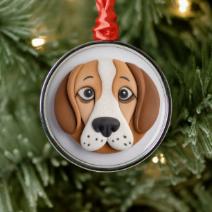 Ornamento De Metal Beagle Um Delicioso Biscoito Inspirado