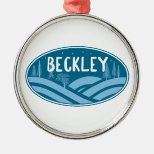 Ornamento De Metal Beckley West Virginia Outdoor