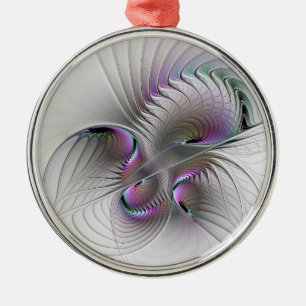 Ornamento De Metal Beleza Tímida Surrealista Arte Fractal Abstrata Mo