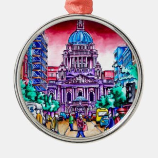 Ornamento De Metal Belfast Alive - Avenida Real