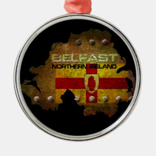 Ornamento De Metal Belfast Irlanda do Norte