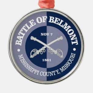 Ornamento De Metal Belmont (B&G)