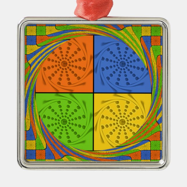 Ornamento De Metal Belo padrão egípcio: um Design surpreendente (Frente)