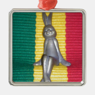 Ornamento De Metal Belo Rabbit Kingston Jamaica
