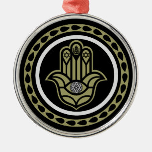 Ornamento De Metal Bênção Hebraica para Casa
