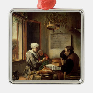 Ornamento De Metal Benevolência antes da carne, 1660