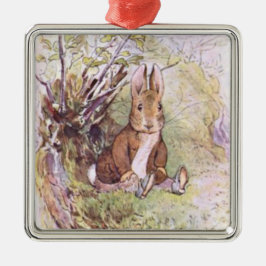 Ornamento De Metal Benjamin Bunny (by Beatrix Potter)