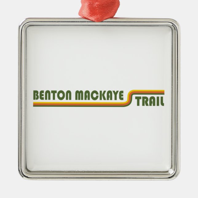 Ornamento De Metal Benton MacKaye Trail (Frente)
