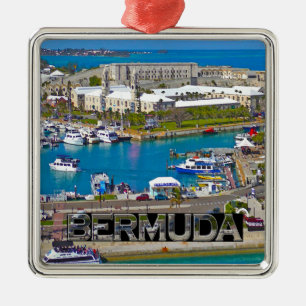 Ornamento De Metal Bermuda