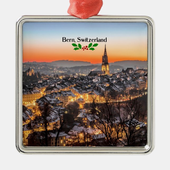 Ornamento De Metal Bern, Switzerland (Frente)