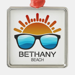 Ornamento De Metal Bethany Beach Delaware Sunvidles