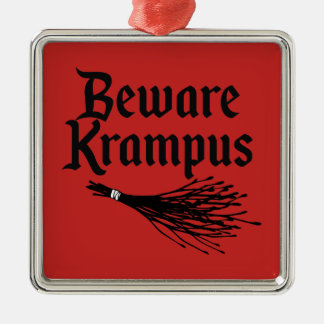 ORNAMENTO DE METAL BEWARE KRAMPUS