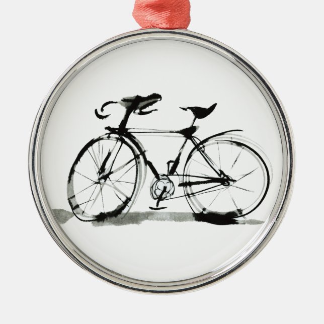 Ornamento De Metal Bicicleta (Frente)