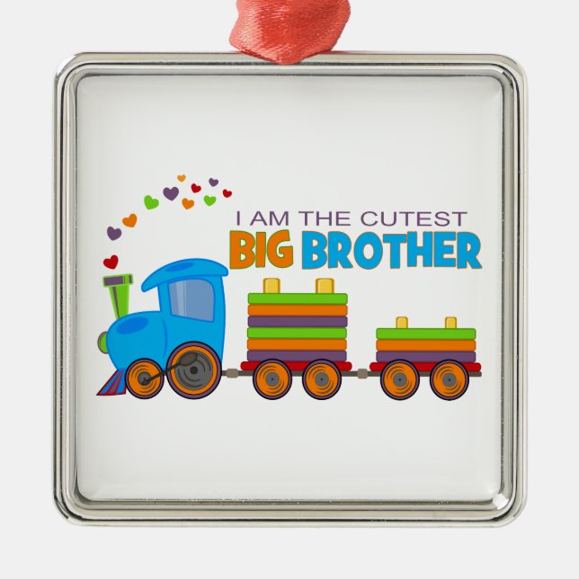Ornamento De Metal Big Brother - Comboio (Frente)