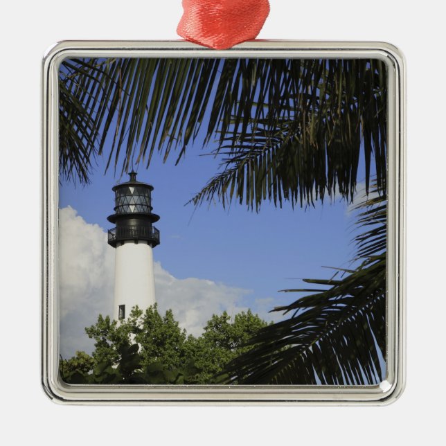 Ornamento De Metal Bill Baggs Cape Florida Lighthouse, Bill Baggs 2 (Frente)