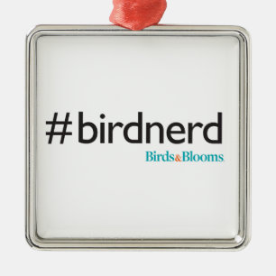 Ornamento De Metal #BirdNerd