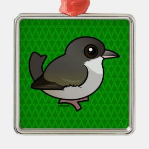 Ornamento De Metal Birdorable 'Akikiki