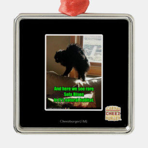 Ornamento De Metal Bisonte do sofá