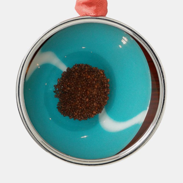 Ornamento De Metal Blue Skeezer (Frente)