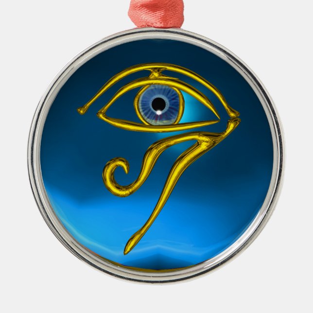 Ornamento De Metal BLUE TALISMAN, Sapphire (Frente)