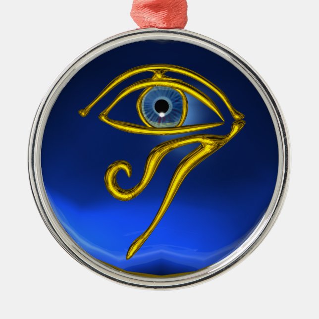 Ornamento De Metal BLUE TALISMAN, Sapphire (Frente)