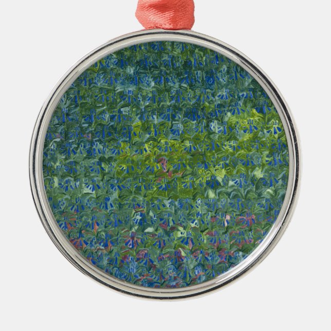 Ornamento De Metal Bluebells 2012 (Frente)