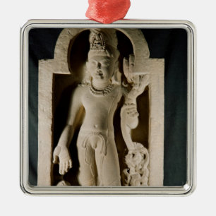 Ornamento De Metal Bodhisattva Padmapani, Sarnath