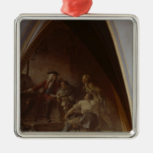 Ornamento De Metal Boettger mostra a agosto o forte o segredo