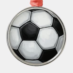 Ornamento De Metal Bola de futebol